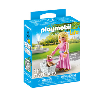 Playmobil Pani z chihuahuą 71737