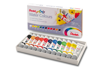 Farby akwarelowe 12 kolorów WFRS-12