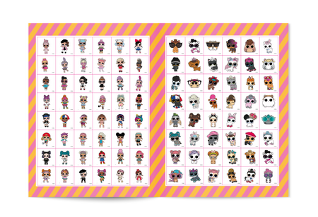 Będzie zabawa, złotko! L.O.L. Surprise! Odrysuj koloruj