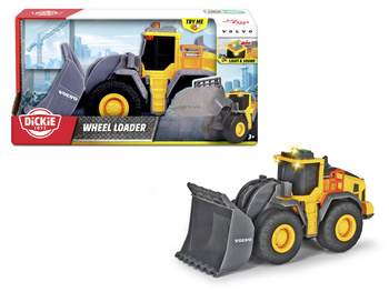 Spychacz Volvo ze światłem i dźwiękiem Dickie Toys 23 cm