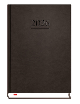 Terminarz 2026 Powszechny B6 dzienny czarny