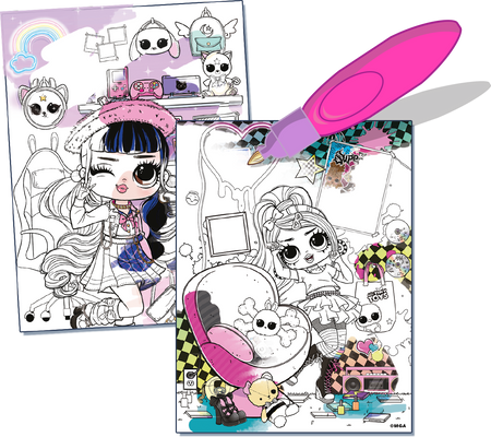 Wpadnij do nas! L.O.L Surprise! Wodne kolorowanie