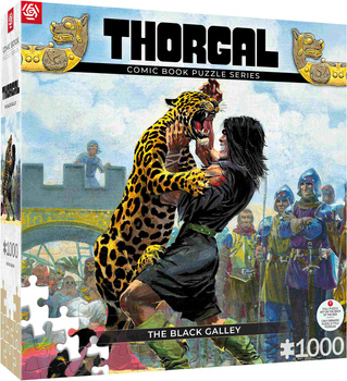 Puzzle 1000 Comic Book Thorgal The Black Galley Czarna Galera