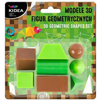 Modele 3D figur geometrycznych Kidea