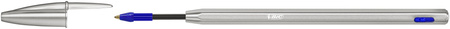 Długopis Cristal Renew Metal BIC niebieski pudełko 1+wkład 2szt