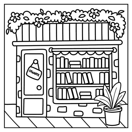 Słodkie przestrzenie. Przytulne kolorowanie