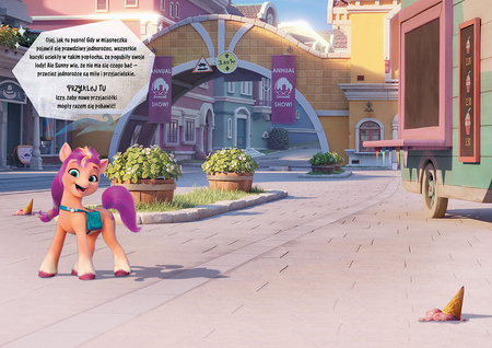 Nowe pokolenie. My Little Pony. Książka do wyklejania