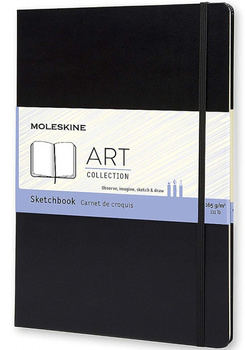 Szkicownik Moleskine A4 (21x29,7cm) czarny