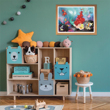 Puzzle 24 maxi super kolor Disney princess little mermaid 24243