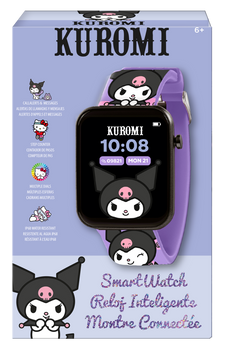 Smartwatch z Bluetooth 12 funkcji i aplikacja Kuromi KU00013
