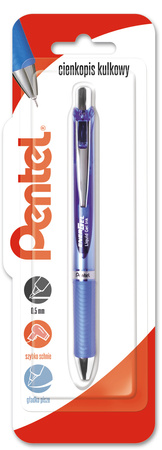 Cienkopis kulkowy 0,5 mm EnerGel BLN75 niebieski 1 szt.