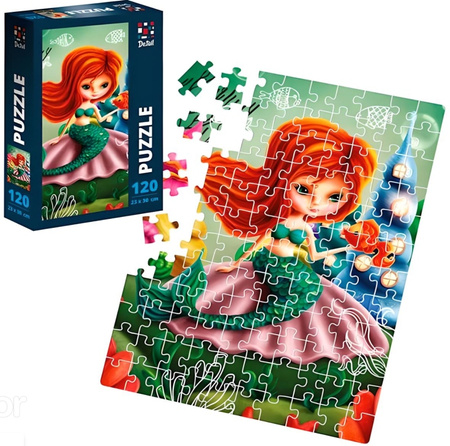 Puzzle 120 Mała Syrenka DT100-09
