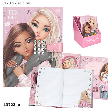 Pamiętnik na kod Top Model Me BFF  grający BEST FRIENDS 13723A