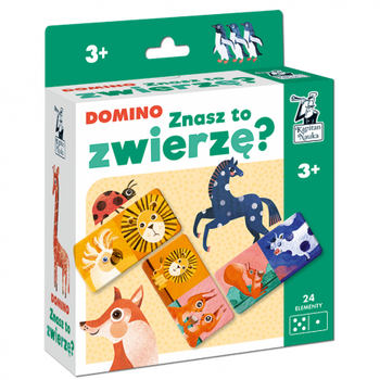 Gra domino Znasz to zwierzę? Kapitan Nauka