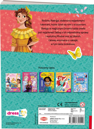 Disney Encanto ubieranki naklejanki SDU-9113