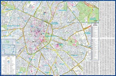 Bruksela map&guide PL laminat 2024
