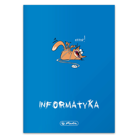 Paczka zeszyt A5 Eco PP Informatyka 60k kratka 5 szt.