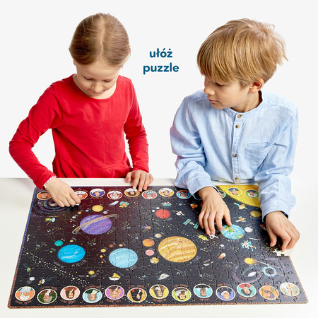 Puzzle 300 odkrywcy Układ Słoneczny CzuCzu