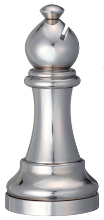 Łamigłówka Cast Bishop Goniec Szachy Silver