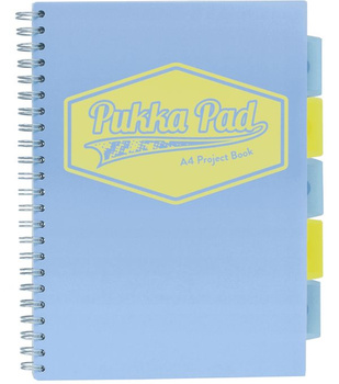 Kołozeszyt Pukka Pad A4 Project Book Pastel niebieski