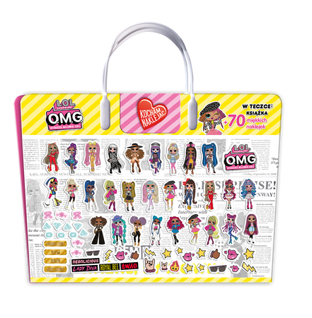 Ważne, by mówili L.O.L. Surprise! OMG. Kocham naklejać