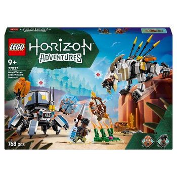 Lego Horizon Aloy i Varl kontra Krabołaz i Piłoząb 77037
