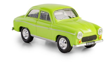 PRL Syrena 104 zielony