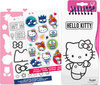 Zestaw kreatywny z naklejkami i szablonami Hello Kity HK50143