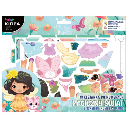 Wyklejanka po numerach Magic Kidea