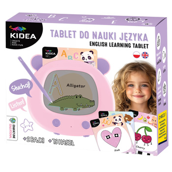 Tablet do nauki języka angielskiego Kidea