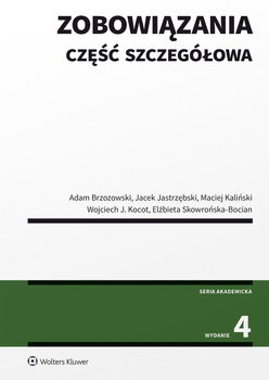 Zobowiązania. Część szczegółowa wyd. 2023
