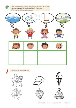 Ja i mój świat 1 karty pracy