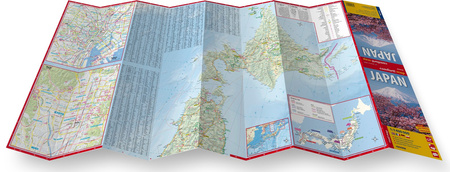 Japan road and tourist map 1:1 400 000 laminat 2025