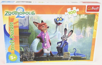 PUZZLE 100 Tajemnice Zootopii Disney Zootopia 2 16523
