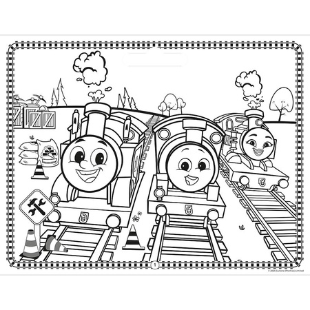 Tomek i Przyjaciele. Giga notes z naklejkami