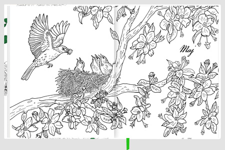 Kalendarz 2026 tygodniowy Antystresowy