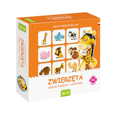 Gra Memory zwierzęta