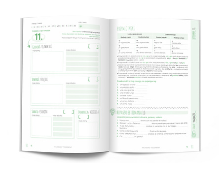 Planer językowy. Czas na włoski