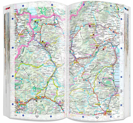 Grecja kontynentalna 3w1 przewodnik + atlas + mapa