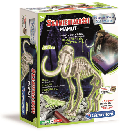 Skamieniałości mamut fluorescencyjny 60890