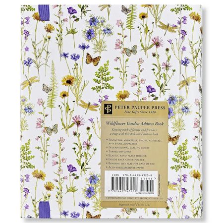 Adresownik Dziki Ogród Peter Pauper Press