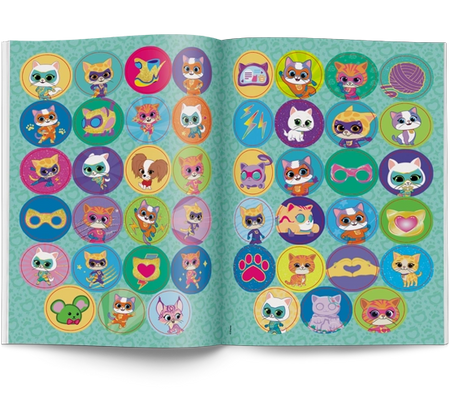 Disney SuperKoty Kolorowanka według kodu KKO-9107