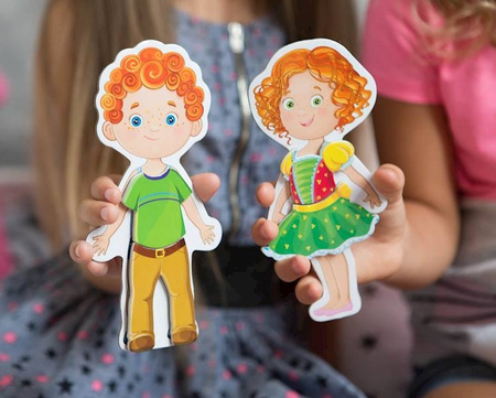 Gra magnetyczna Snappy Dressers Ubieranka RK2110-02