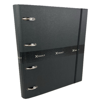 Segregator A4 4-ringowy z wkładem i przekładkami w linie vault