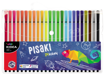 Pisaki Kidea w etui 24 kolory