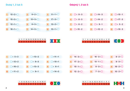 PUS Liczę w pamięci 2 Dodawanie i odejmowanie w zakresie 20