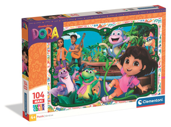 Puzzle 104 Maxi Super kolor Dora 25076