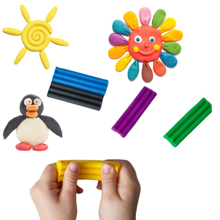 Masa plastyczna lekka TM Lovin zwierzątka morskie +akcesoria