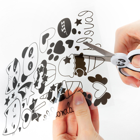 Klejowe szablony Metallic Art Sweet Kidea