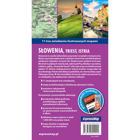 Słowenia Istria i Triest Zestaw Przewodnikowy 2w1 light 2025